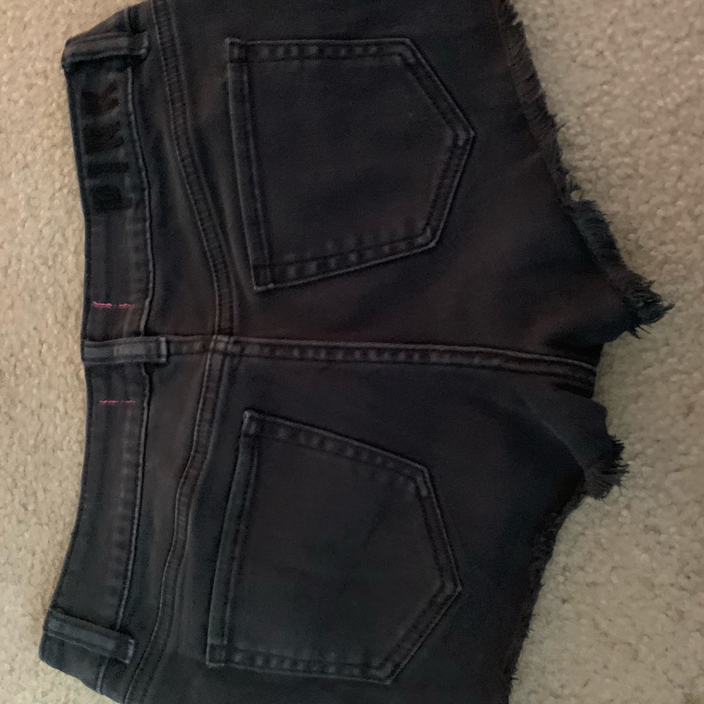 PINK jean shorts